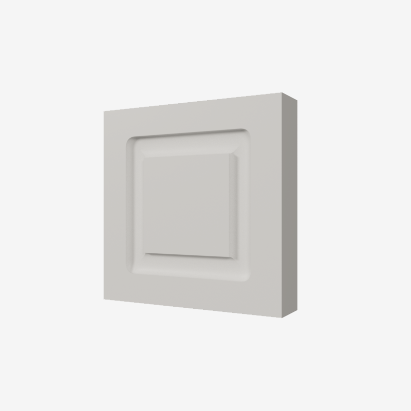 Дверной декор под покраску Evrowood Квадрат K01